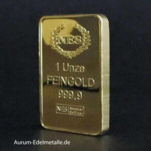 1 Unze-Goldbarren-999.9-NES-Norddeutsche-4