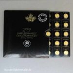 Goldankauf Hamburg Goldmünzen Sammlungen-Maplegram-25-x-1-g-Goldmuenzen-Maple-Leaf
