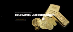 Goldbarren und Goldmünzen kaufen