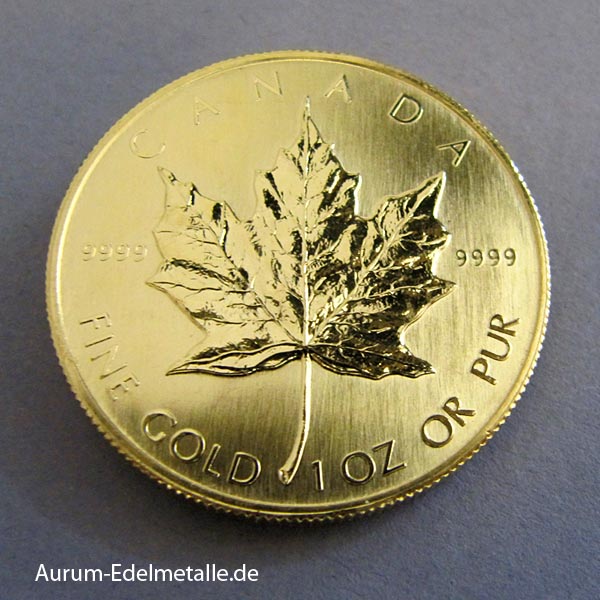 Goldankauf Hamburg Goldmünzen Ankauf Kanada-Maple-Leaf-1-unze
